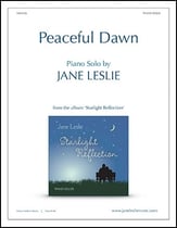 Peaceful Dawn piano sheet music cover